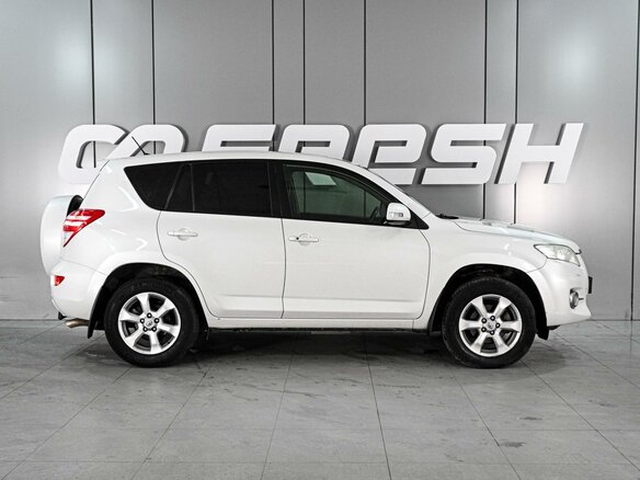 2011 Toyota RAV4 III (XA30) Рестайлинг, белый - вид 4