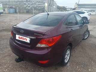 2011 Hyundai Solaris I, фиолетовый, 699000 рублей, вид 3