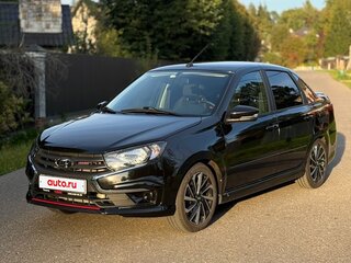 2024 Lada (ВАЗ) Granta Sport I Рестайлинг, чёрный, 1150000 рублей, вид 1