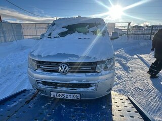 2012 Volkswagen Multivan T5 Рестайлинг, серебристый, 1448140 рублей, вид 2