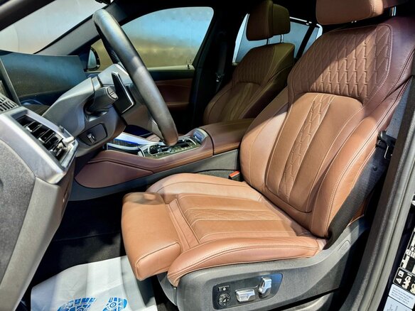 2023 BMW X6 30d III (G06) Рестайлинг, синий - вид 13