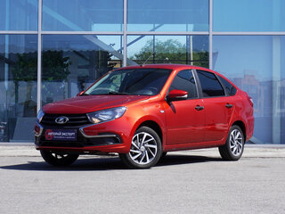 2019 Lada (ВАЗ) Granta I Рестайлинг, красный, 610000 рублей, вид 1