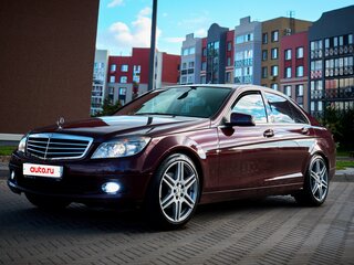 2008 Mercedes-Benz C-Класс 280 III (W204), пурпурный, 1099999 рублей, вид 1