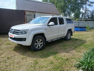 2012 Volkswagen Amarok I, белый, 1800000 рублей, вид 3