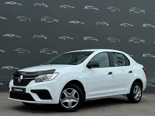 2019 Renault Logan II Рестайлинг, белый, 719700 рублей, вид 1