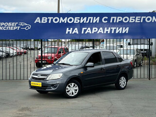 2015 Lada (ВАЗ) Granta I, серый, 420000 рублей, вид 1