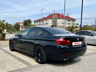 2013 BMW 5 серии 520i VI (F10/F11/F07) Рестайлинг, чёрный, 2000000 рублей, вид 4
