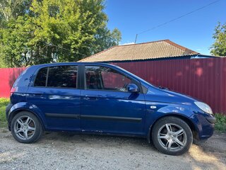 2007 Hyundai Getz I Рестайлинг, синий, 350000 рублей, вид 3
