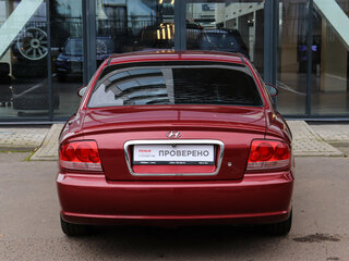 2005 Hyundai Sonata IV (EF) Рестайлинг, красный, 447000 рублей, вид 5
