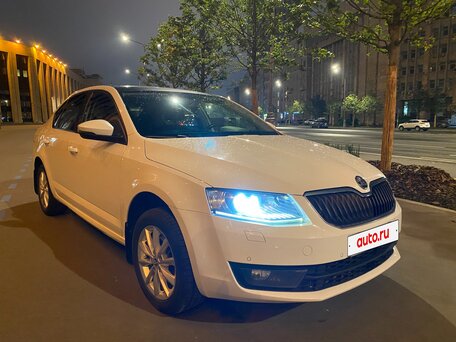 2015 Skoda Octavia III (A7), белый, 1080000 рублей, вид 2