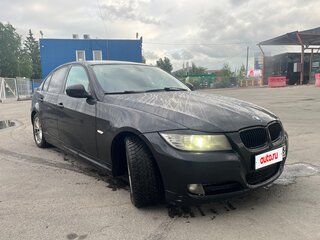 2009 BMW 3 серии 318d V (E90/E91/E92/E93) Рестайлинг, чёрный, 920000 рублей, вид 3