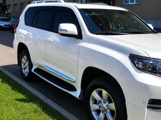 2013 Toyota Land Cruiser Prado 150 Series, белый, 3300000 рублей, вид 3