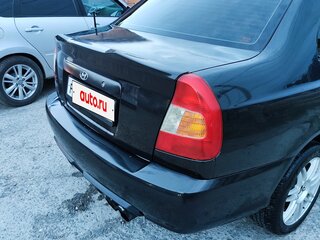 2006 Hyundai Accent ТагАЗ II, чёрный, 345000 рублей, вид 3