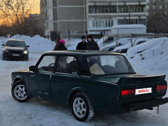 2007 Lada (ВАЗ) 2107, зелёный, 135000 рублей - вид 4