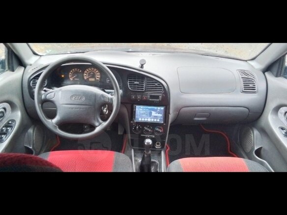 2007 Kia Spectra I Рестайлинг 2, красный, 135000 рублей - вид 25