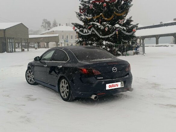2007 Mazda 6 II (GH), синий, 860000 рублей - вид 5
