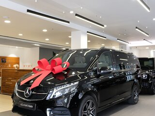 2023 Mercedes-Benz V-Класс Long 300 d длинный III (W447) Рестайлинг, чёрный, 9200000 рублей, вид 2