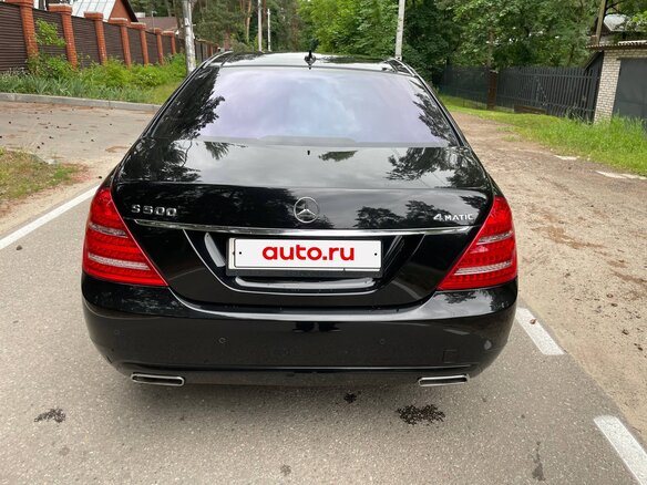 2012 Mercedes-Benz S-Класс 500 Long V (W221) Рестайлинг, чёрный, 2300000 рублей - вид 9