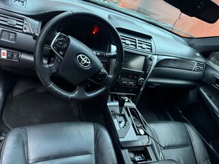 2013 Toyota Camry VII (XV50), чёрный, 1100000 рублей, вид 4
