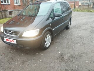 2001 Opel Zafira A, чёрный, 180000 рублей, вид 1