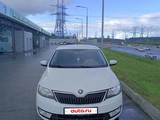 2018 Skoda Rapid I Рестайлинг, белый, 597000 рублей, вид 2