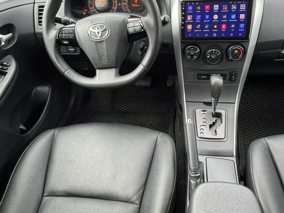 2012 Toyota Corolla X (E140, E150) Рестайлинг, синий, 1050000 рублей - вид 11