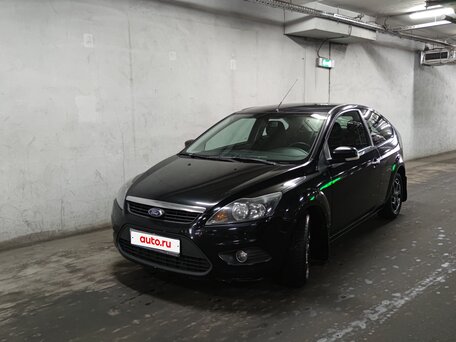 2010 Ford Focus II Рестайлинг, чёрный, 396000 рублей, вид 5