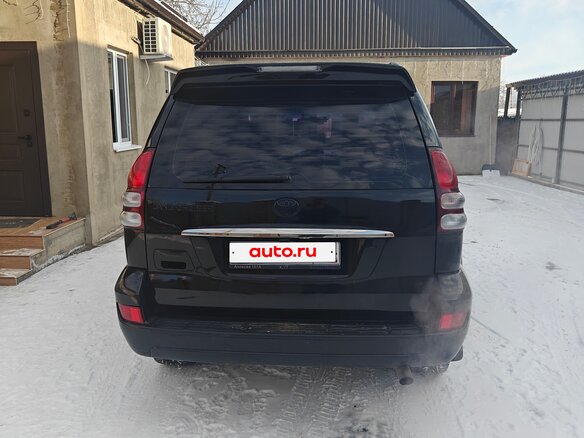 2007 Toyota Land Cruiser Prado 5-speed 120 Series Рестайлинг, чёрный, 1950000 рублей - вид 2