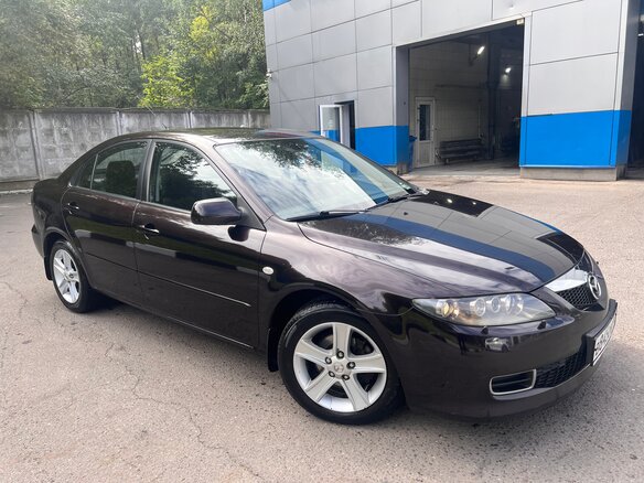 2006 Mazda 6 I (GG) Рестайлинг, пурпурный, 940000 рублей - вид 2