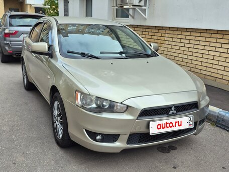 2008 Mitsubishi Lancer X, бежевый, 650000 рублей, вид 3