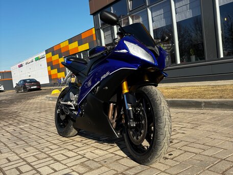 2008 Yamaha YZF-R6, синий, 620000 рублей, вид 1
