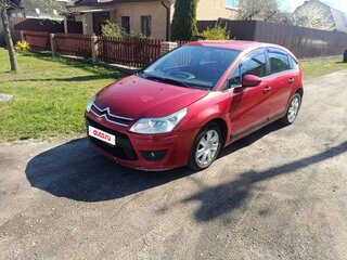 2010 Citroen C4 I Рестайлинг, красный, 275000 рублей, вид 2
