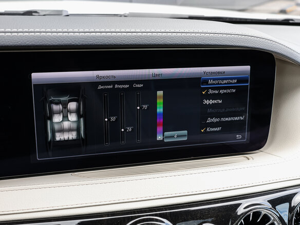 2019 Mercedes-Benz S-Класс 450 Long VI (W222, C217) Рестайлинг, белый, 6898000 рублей - вид 18