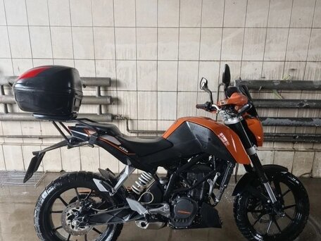 2012 KTM 200 Duke, оранжевый, 250000 рублей, вид 1