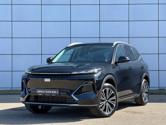 2026 Geely EX5 Гибрид EM-i, чёрный