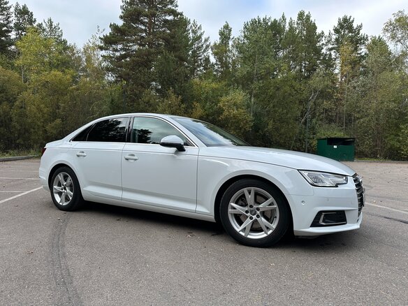 2016 Audi A4 V (B9), белый - вид 5