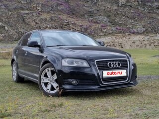 2009 Audi A3 II (8P) Рестайлинг 2, чёрный, 850000 рублей, вид 1