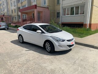 2013 Hyundai Elantra V (MD), белый, 1143000 рублей, вид 3