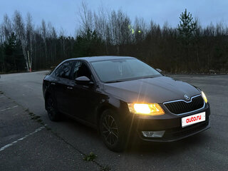 2014 Skoda Octavia III (A7), коричневый, 1135000 рублей, вид 2
