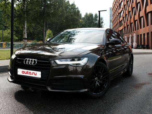2017 Audi A6 IV (C7) Рестайлинг, коричневый, 2590000 рублей - вид 1