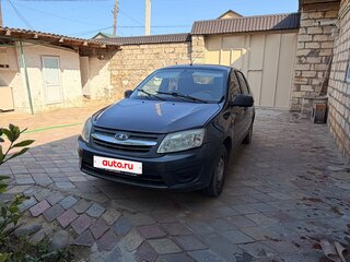 2015 Lada (ВАЗ) Granta I, серебристый, 390000 рублей, вид 1