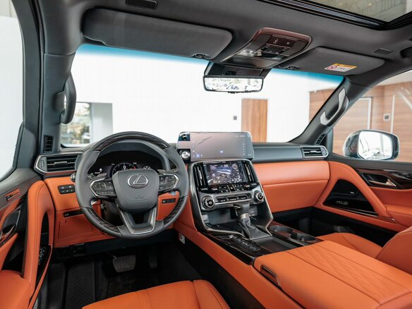 2026 Lexus LX 600 IV, чёрный, 22990000 рублей - вид 10