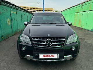 2010 Mercedes-Benz M-Класс AMG 63 AMG II (W164) Рестайлинг, чёрный, 2150000 рублей, вид 1