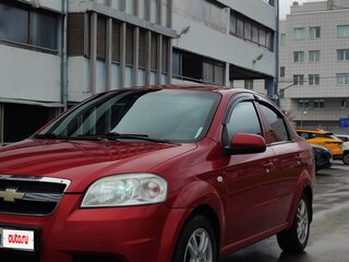 2008 Chevrolet Aveo I Рестайлинг, красный, 450000 рублей, вид 1