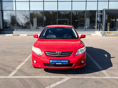 2008 Toyota Corolla AMT X (E140, E150), красный, 579000 рублей, вид 3