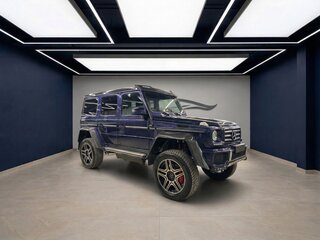 2016 Mercedes-Benz G-Класс 500 4x4 II (W463) Рестайлинг 4, синий, 16500000 рублей, вид 2