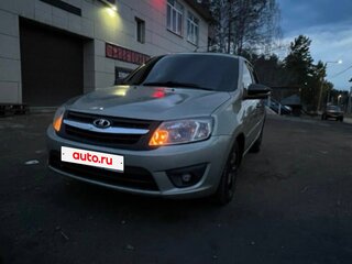 2013 Lada (ВАЗ) Granta I, бежевый, 390000 рублей, вид 3
