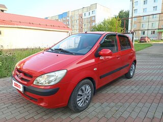 2008 Hyundai Getz I Рестайлинг, красный, 265000 рублей, вид 1