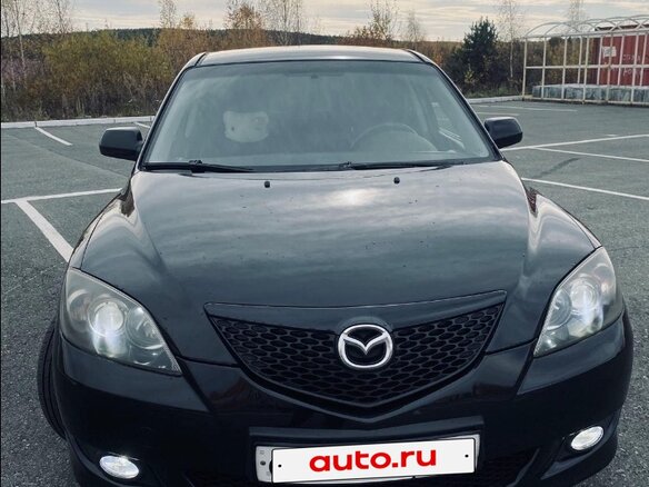 2005 Mazda 3 I (BK), чёрный, 600000 рублей - вид 5