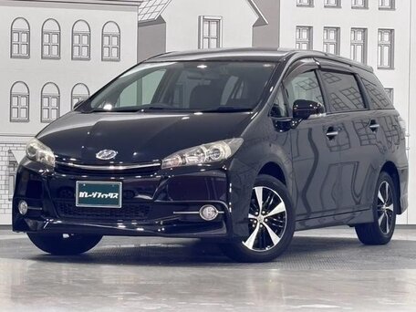 2017 Toyota Wish II Рестайлинг, чёрный, 1150000 рублей, вид 1